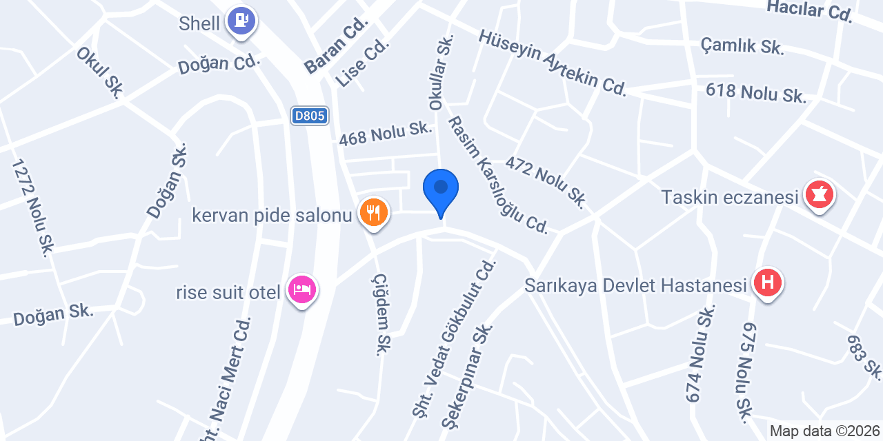 Gülce züccaciye konumu