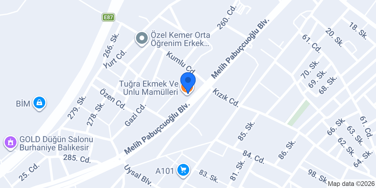 BOOMER MOTOR konumu