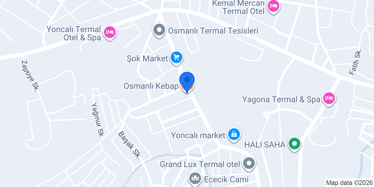 Osmanlı Kebap konumu