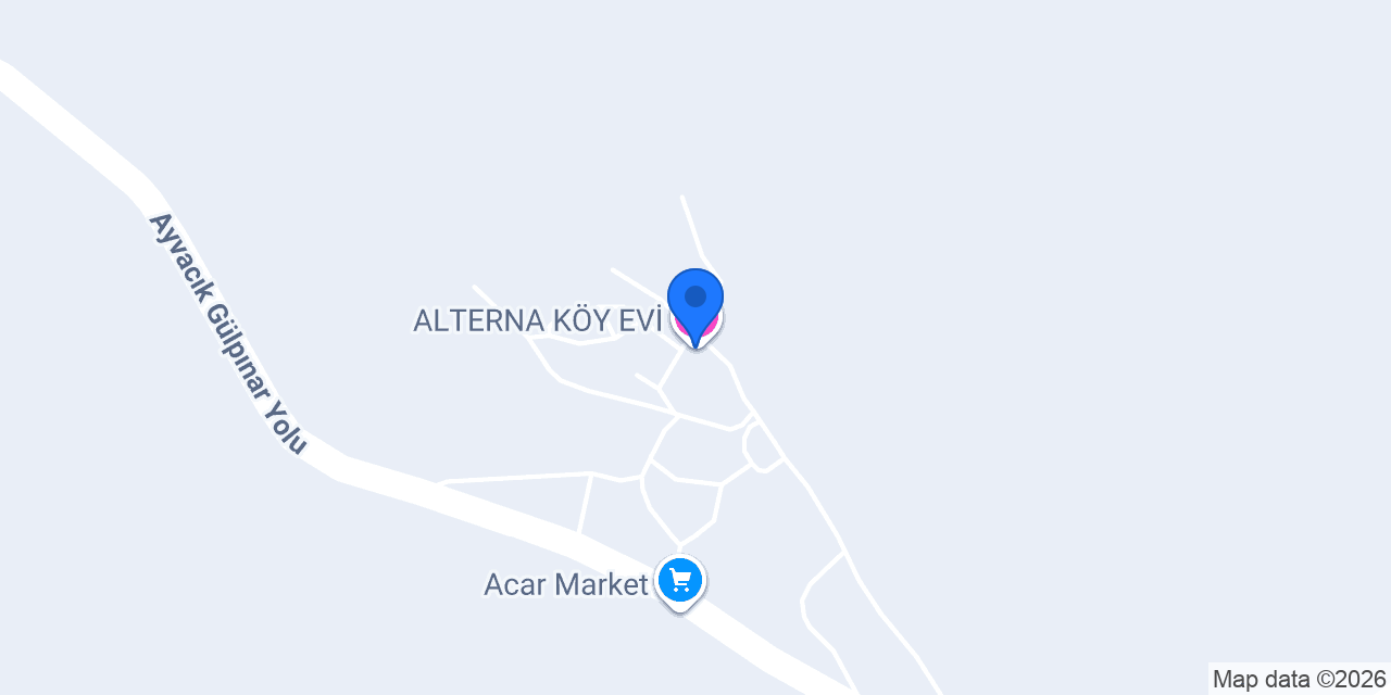 ALTERNA KÖY EVİ konumu