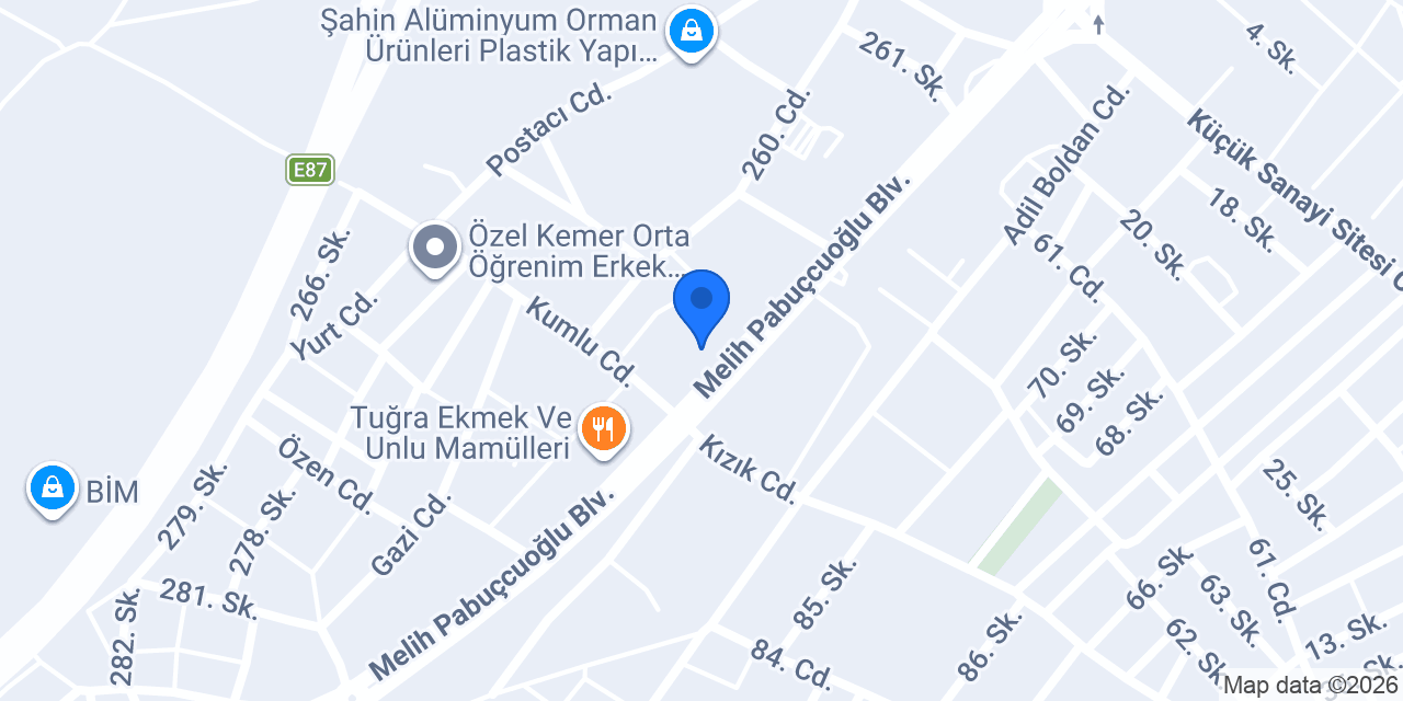 MADRA YAPI İNŞ.MLZ.LTD.ŞTİ. konumu
