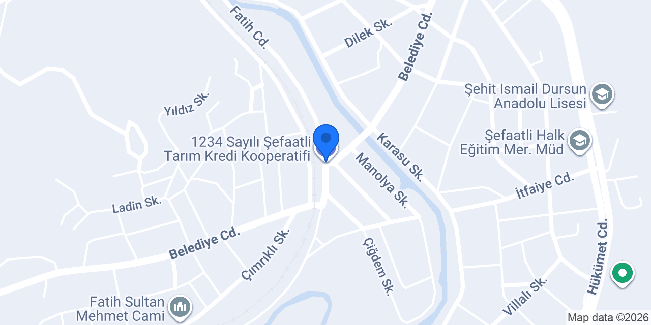 Tosyalıoğlu Market konumu