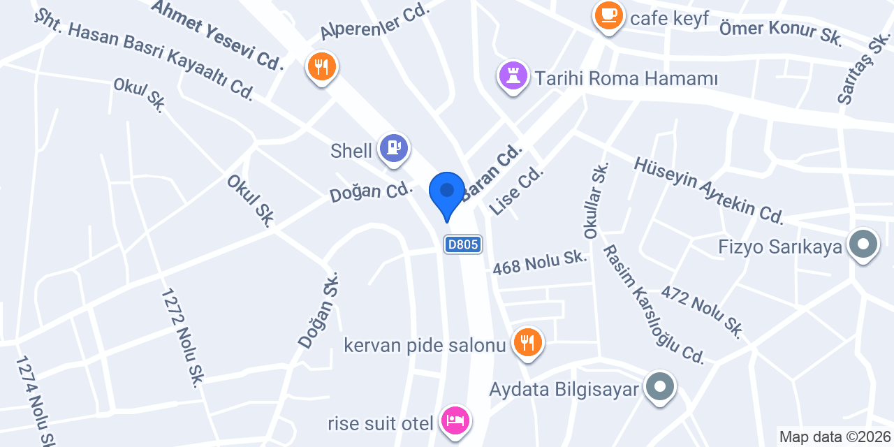 Özaydın 4 Döner konumu