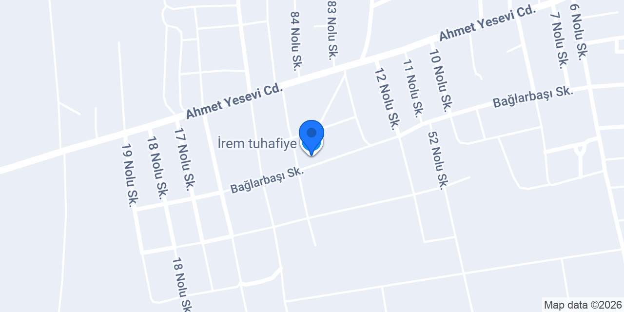 İrem tuhafiye konumu