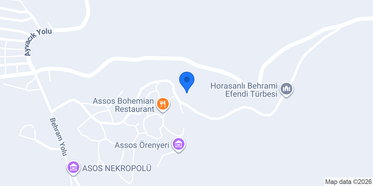 Assosyal Otel konumu