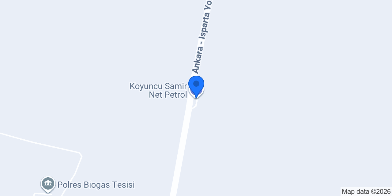 Koyuncu Samir Net Petrol konumu