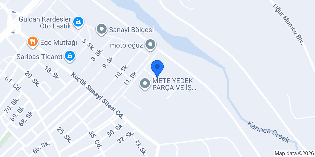 Özen-iş Mobilya konumu