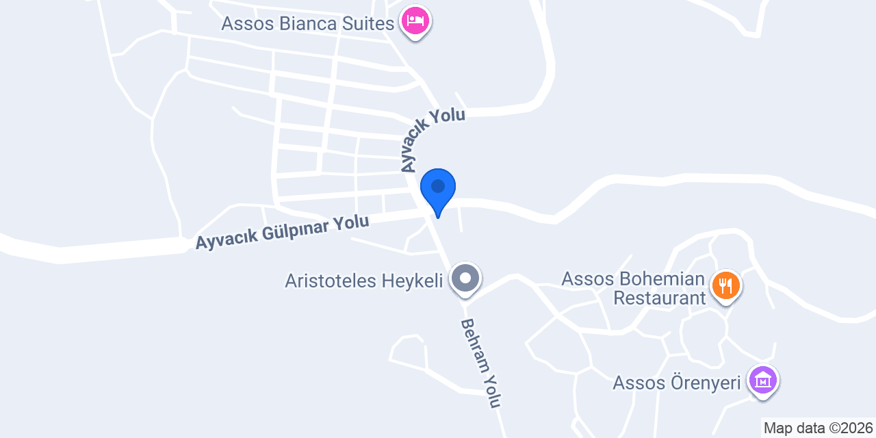 Assos Taş Fırın konumu
