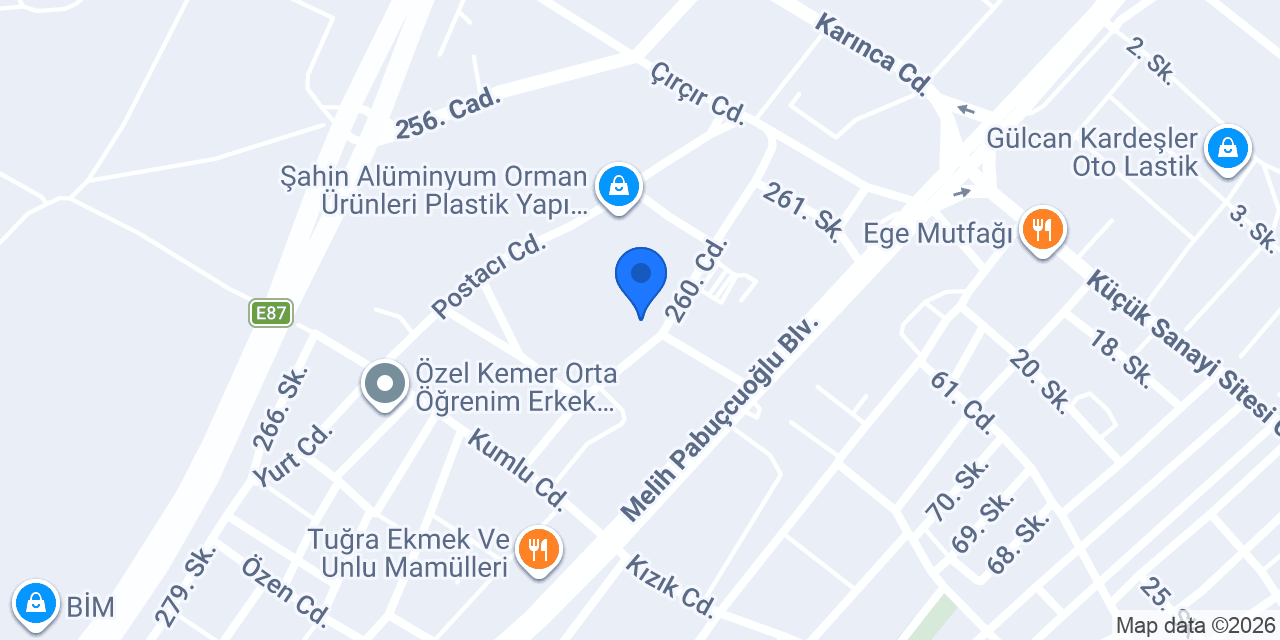 Zirve kapı pencere sistemleri konumu