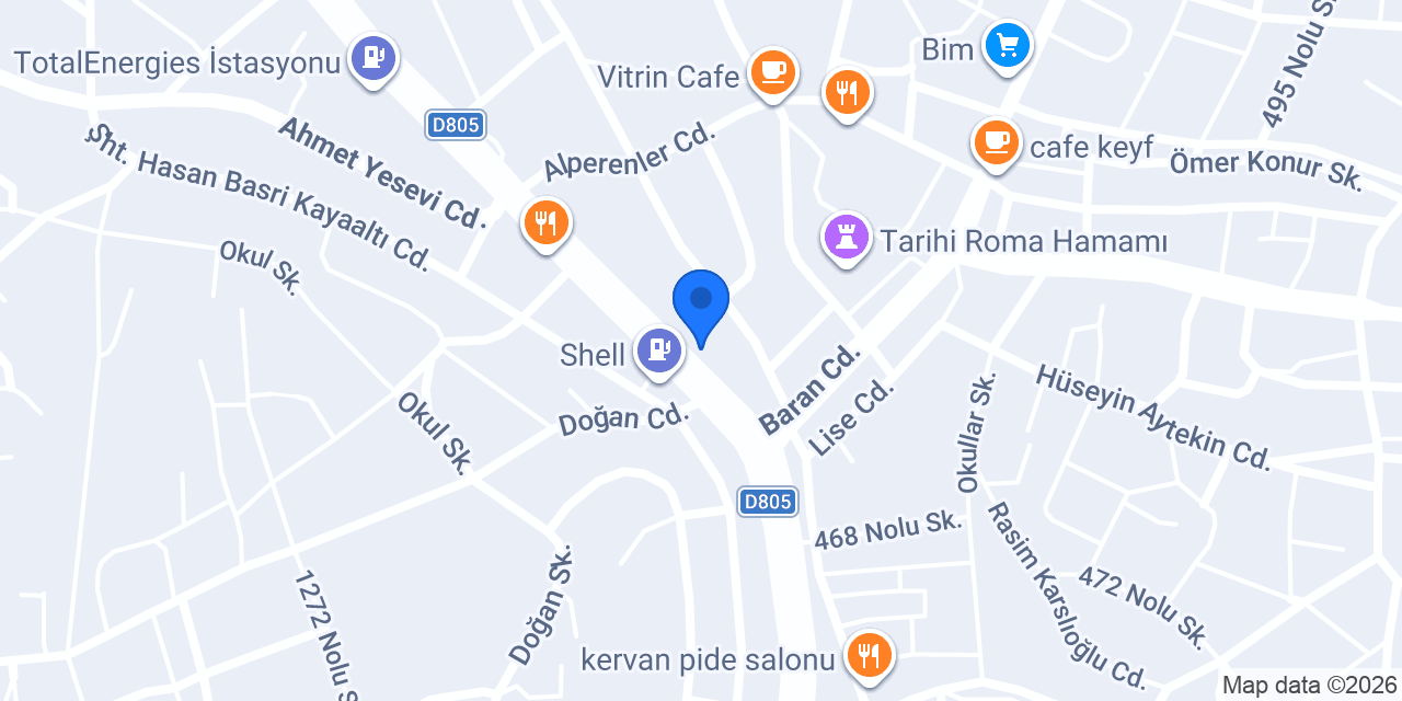 ÜNLÜ VETERİNER KLİNİĞİ konumu
