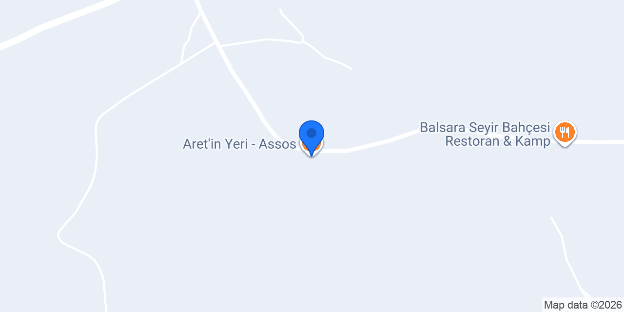 Aret'in Yeri - Assos konumu