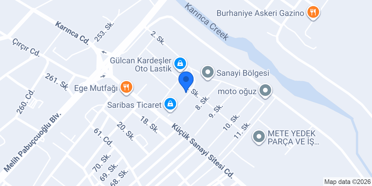 İkizler doğrama atölyesi konumu