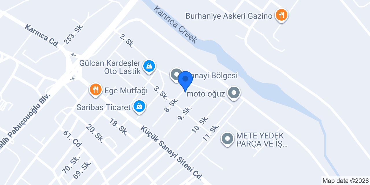 İzmir Mobilya Cila Karamurat konumu