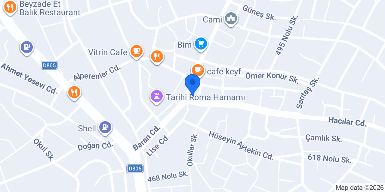 Yağmur Eczanesi konumu