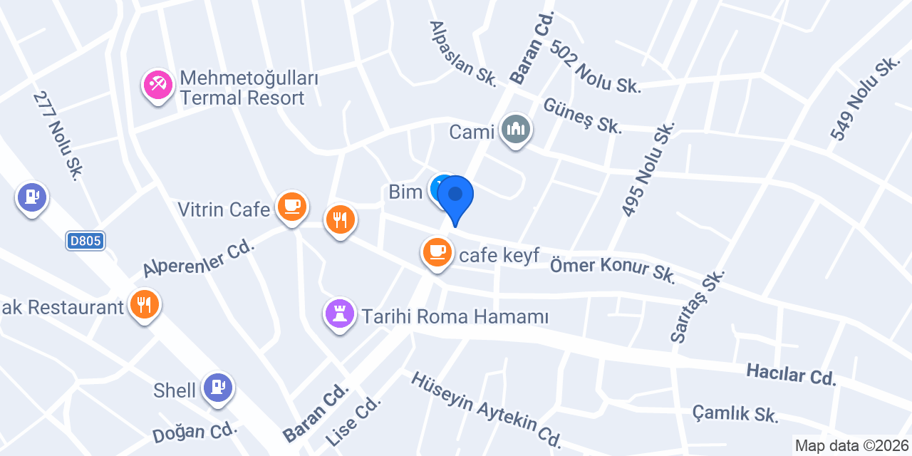 Sarıkaya Sürücü Kursu konumu
