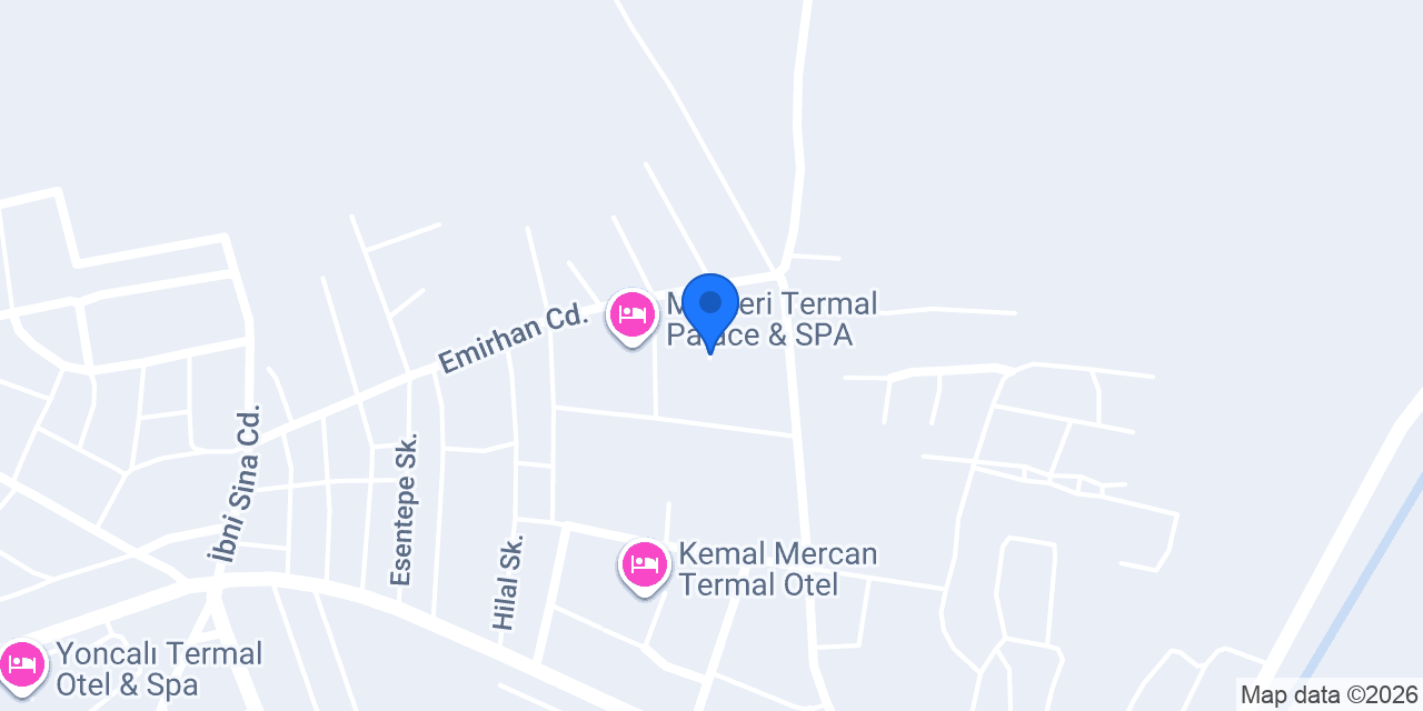 Sefa Termal Otel konumu