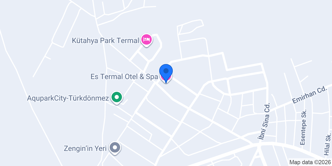 Es Termal Otel & Spa konumu