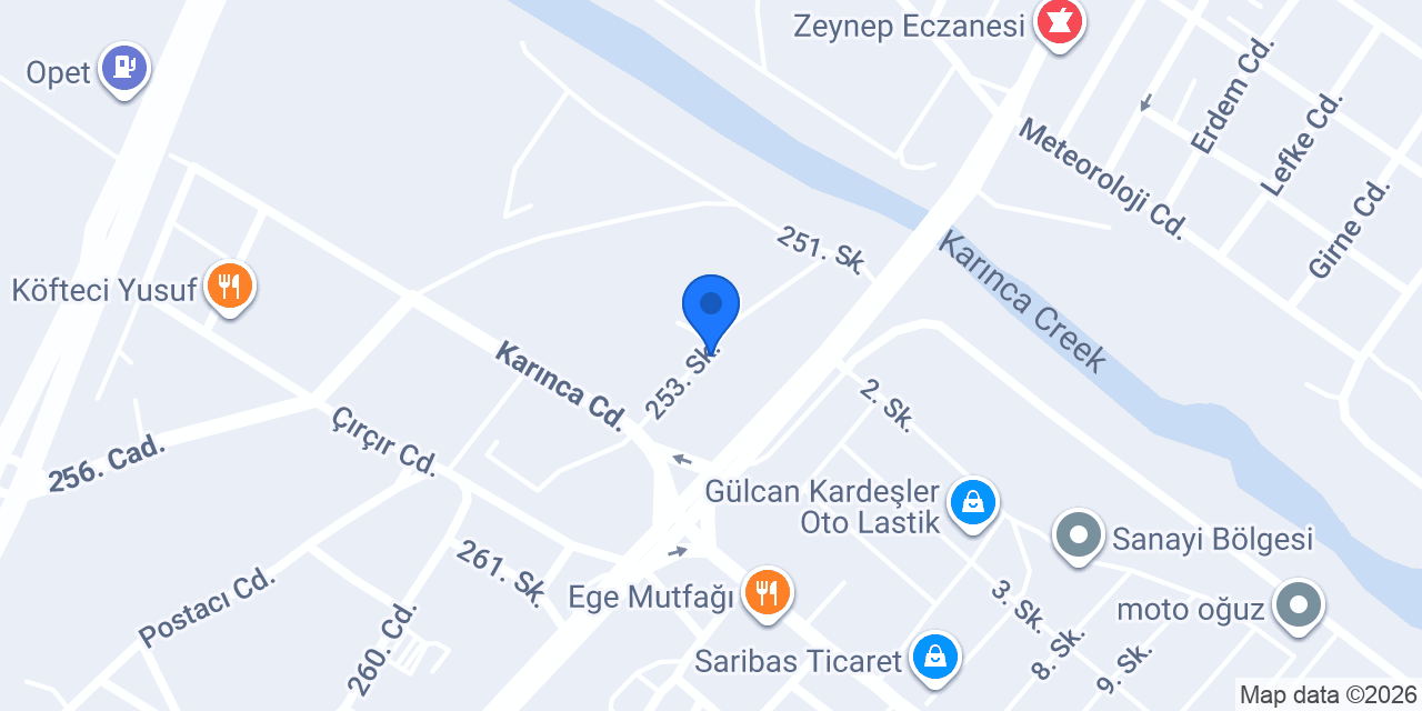 KRC MOBİLYA VE EBATLAMA konumu