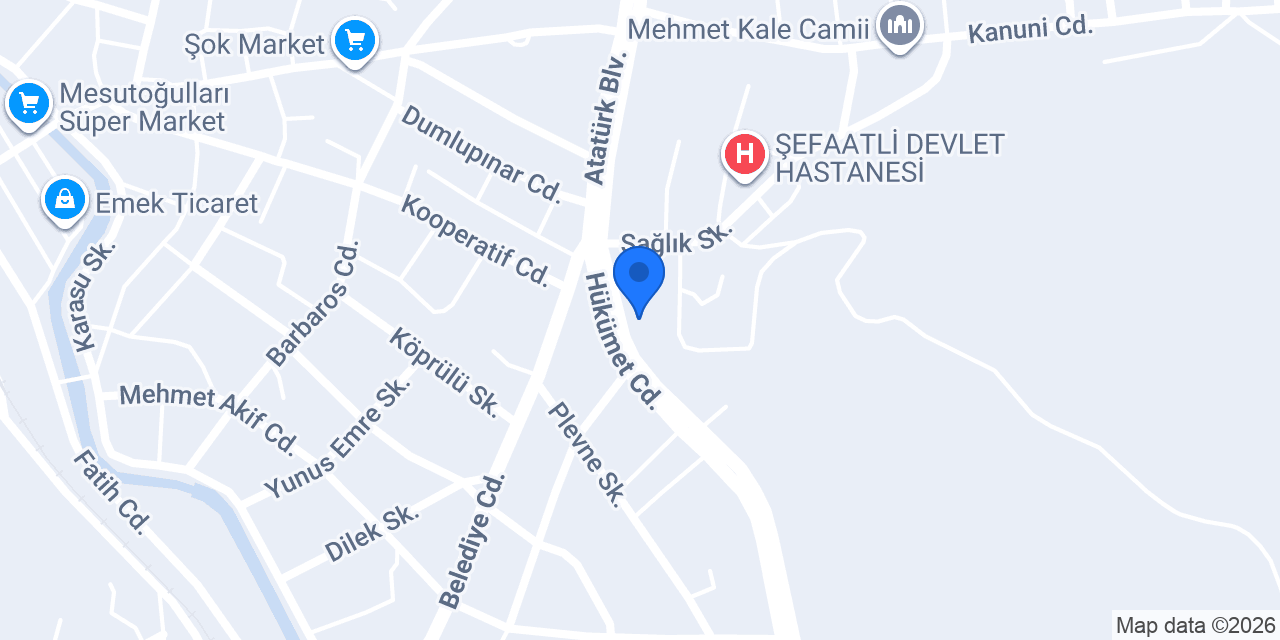 Asder Güzellik Merkezi konumu