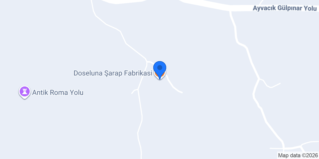 Doseluna Şarap Fabrikasi konumu