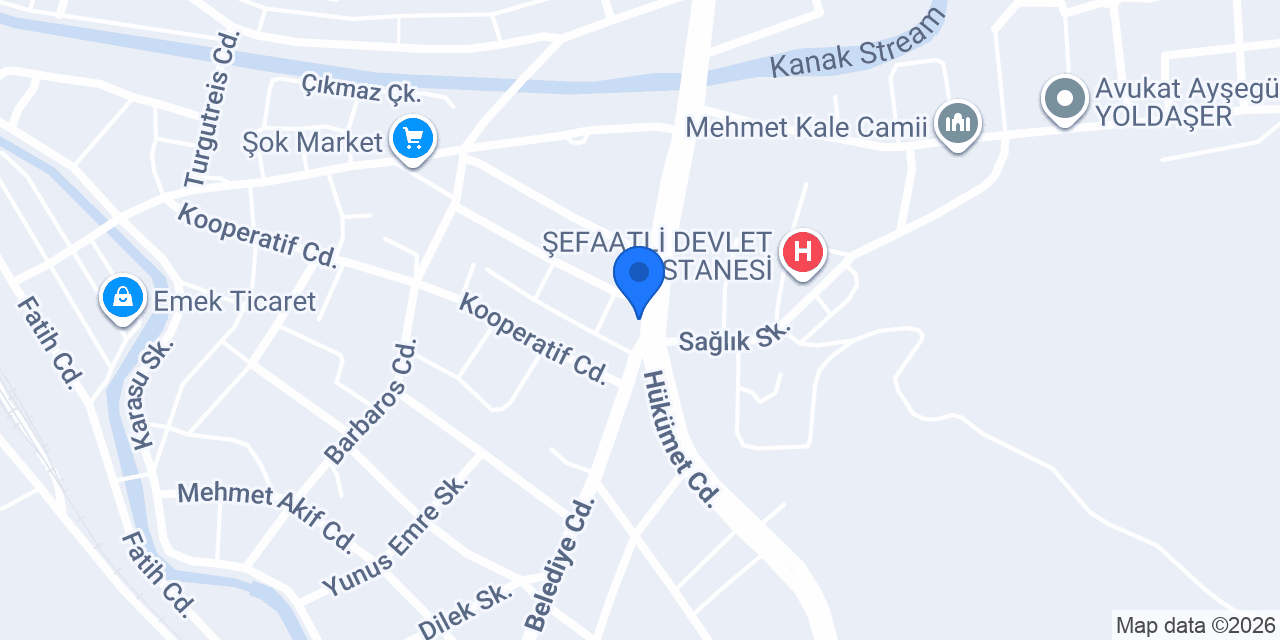 Nefis pastanesi konumu