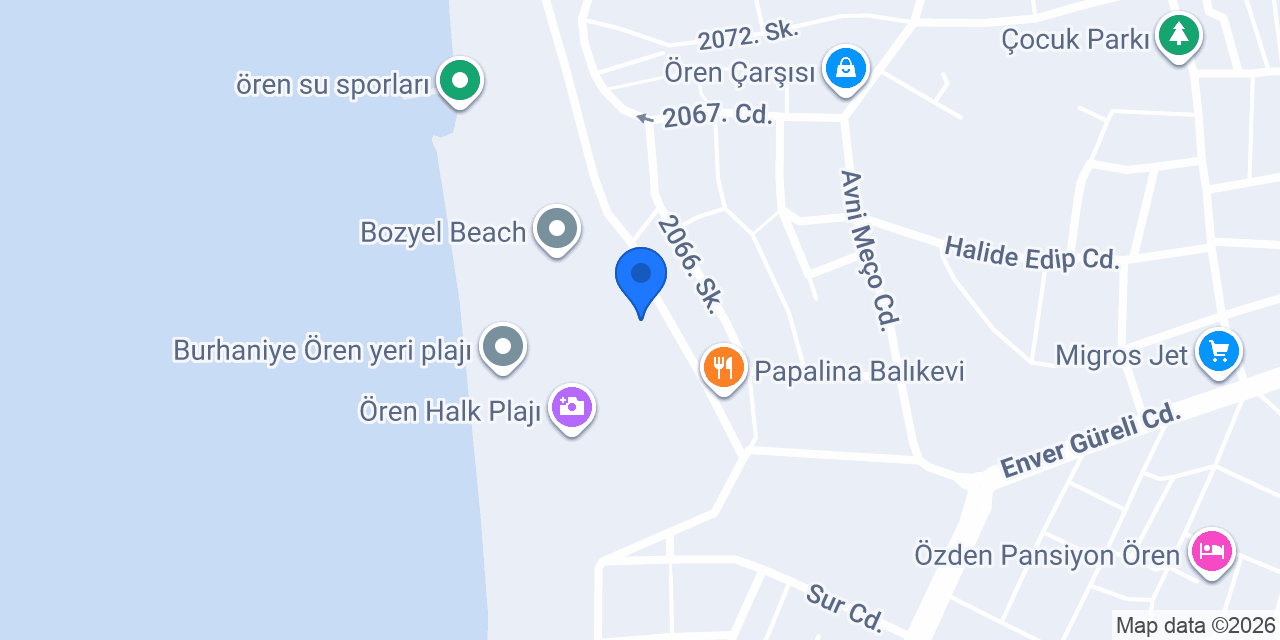 Ören Feba Dondurma konumu