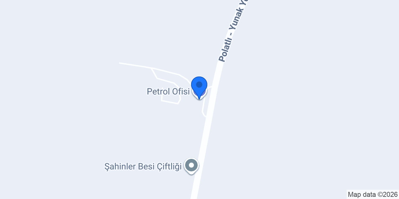 Petrol Ofisi konumu