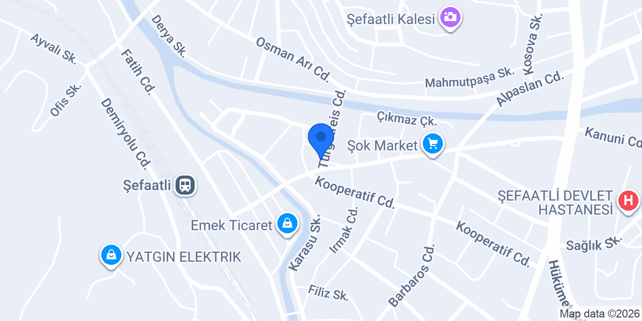 Başar Veteriner Kliniği konumu