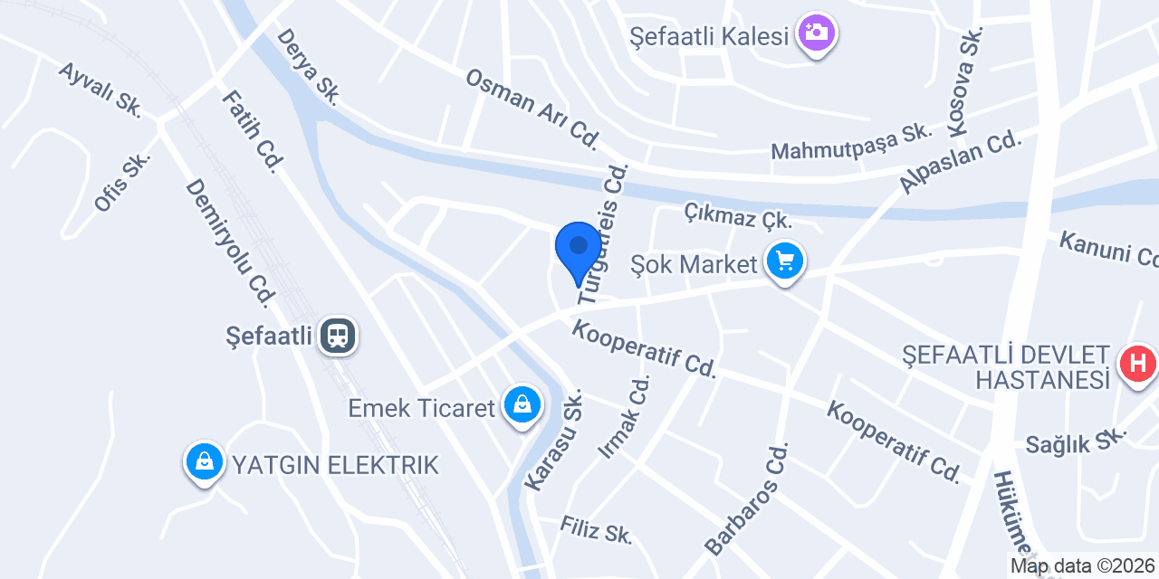Aygaz Tüp Bayisi konumu
