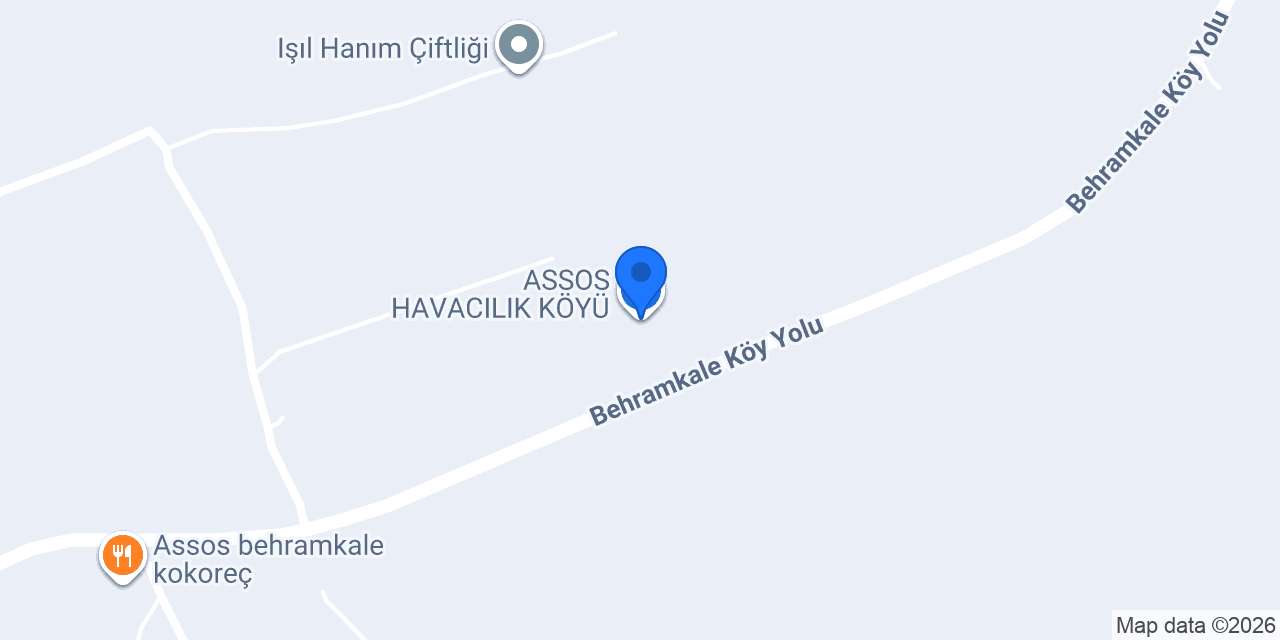 ASSOS HAVACILIK KÖYÜ konumu