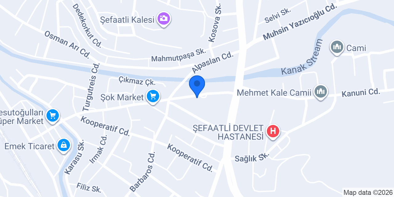 ALTINBAŞAK UNLU MAMÜLLER konumu