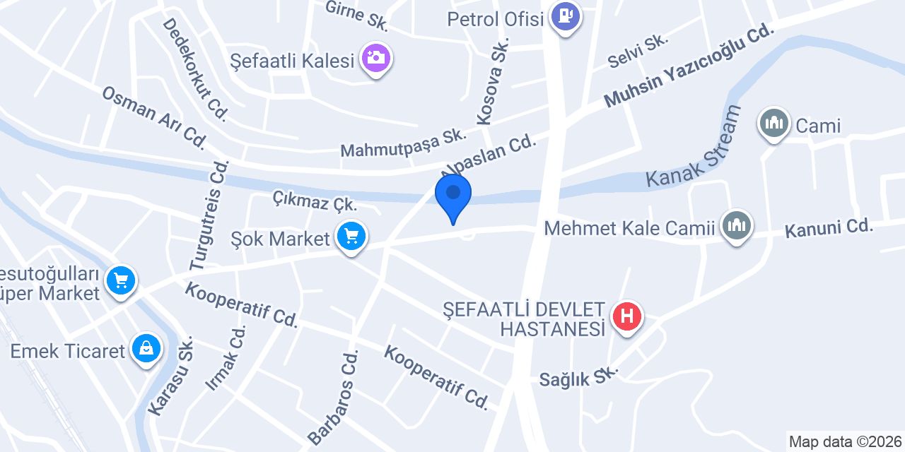 Güneş Halk Ekmek konumu