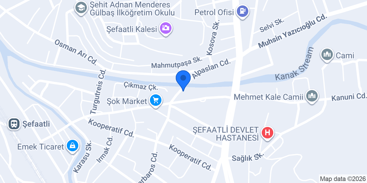 Fatih Çınar Mimarlık Bürosu konumu