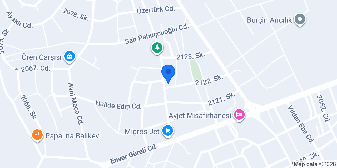 Çoban Pansiyon konumu