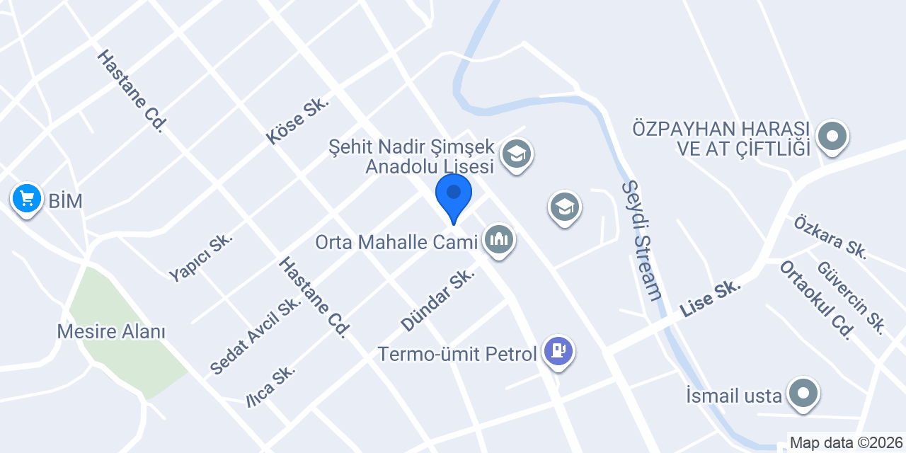 Sevgi Pide Kebap konumu