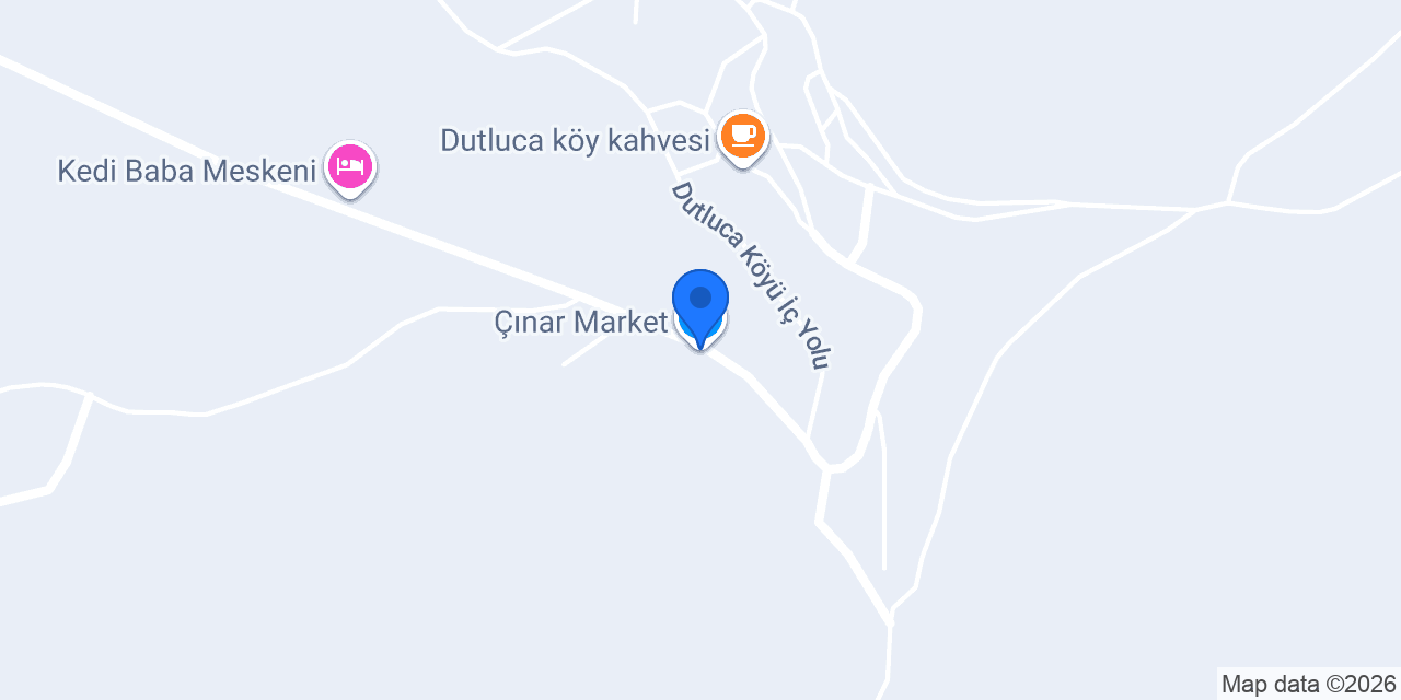 Dutluca İlköğretim Okulu konumu