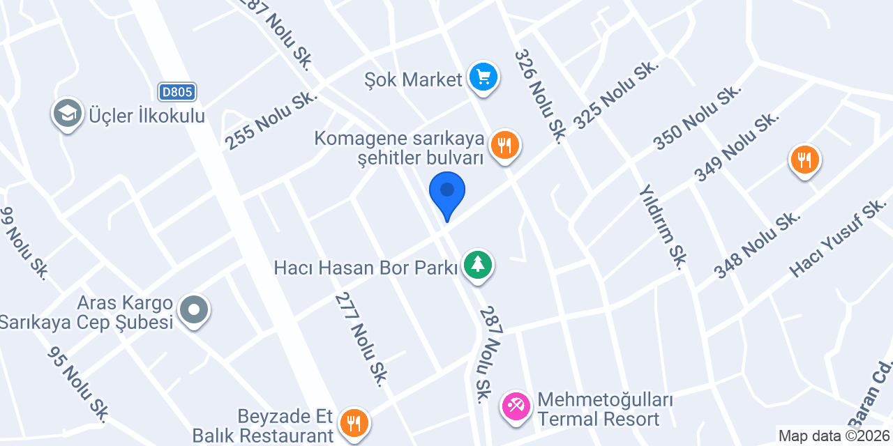 Ayışığı büfe (kumru) konumu