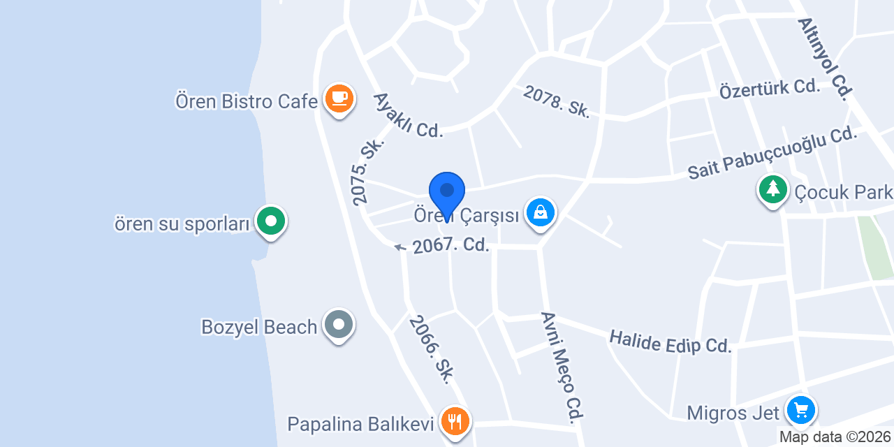 Meşe Waffle Cafe, Bistro & Game Corner konumu