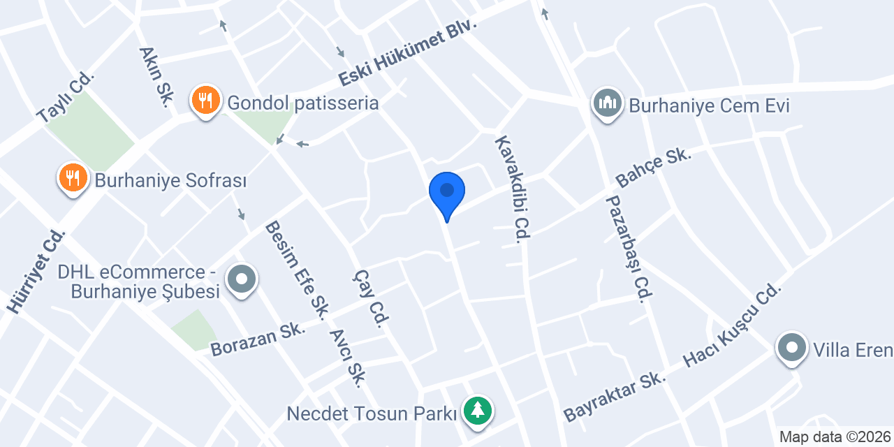Aygaz Tüp Bayisi konumu