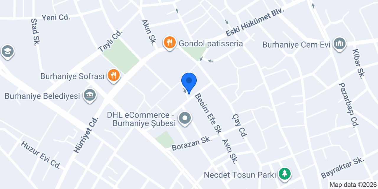 İstanbul Kitapevi konumu