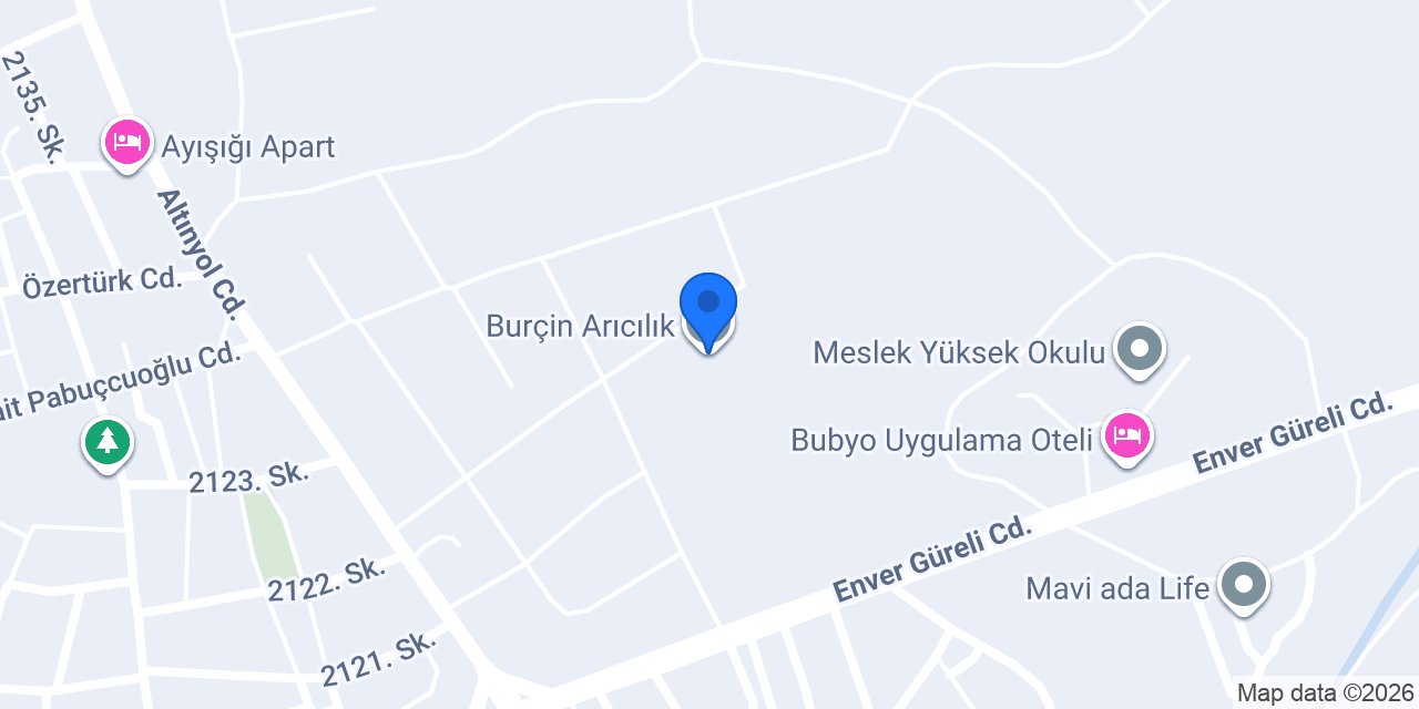 Burçin Arıcılık konumu