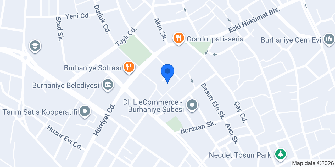 Pınar Moda Evi konumu