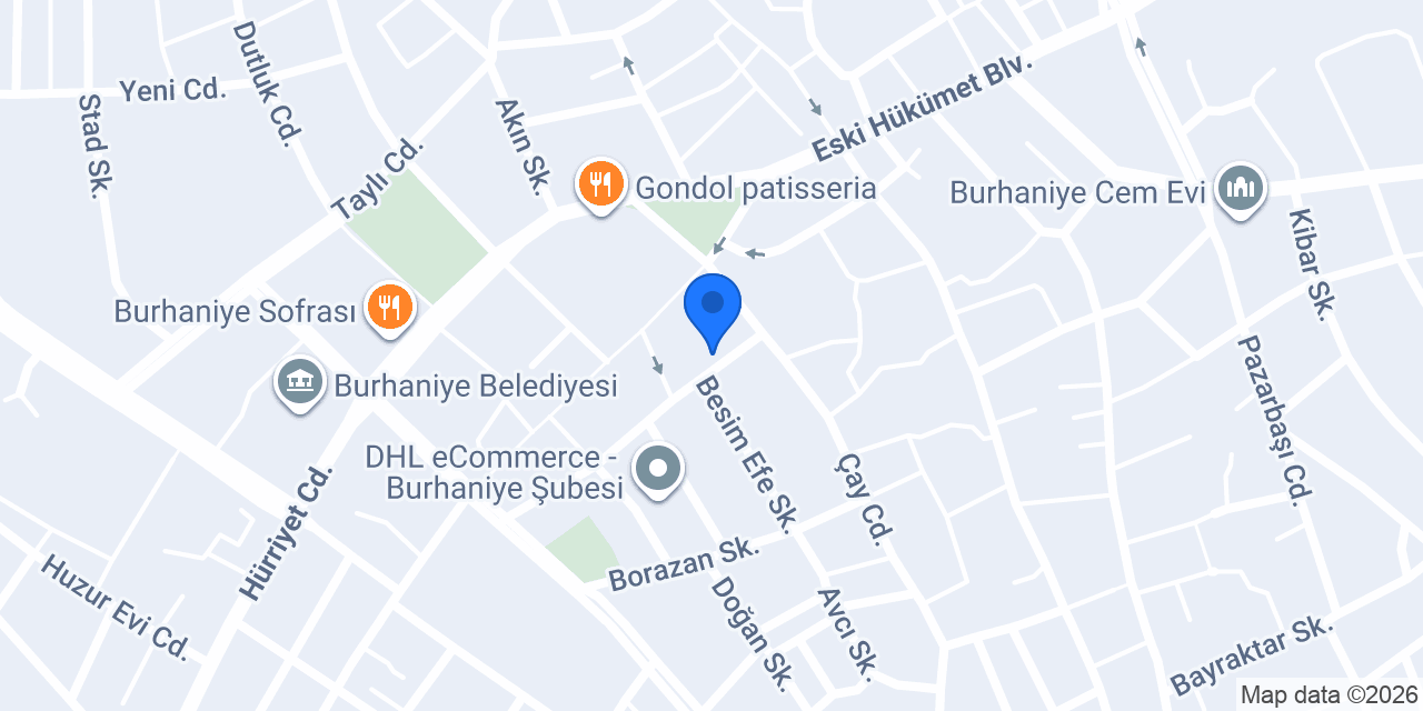 Özne Cafe konumu