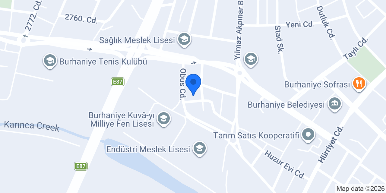 Akgün fizyoterapi konumu