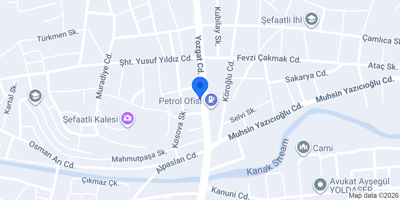 ÇEKİÇ OTOMOTİV konumu