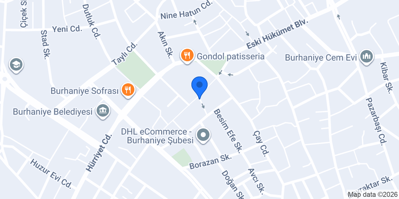 Çağdaş Perde Ve Dikim Evi konumu