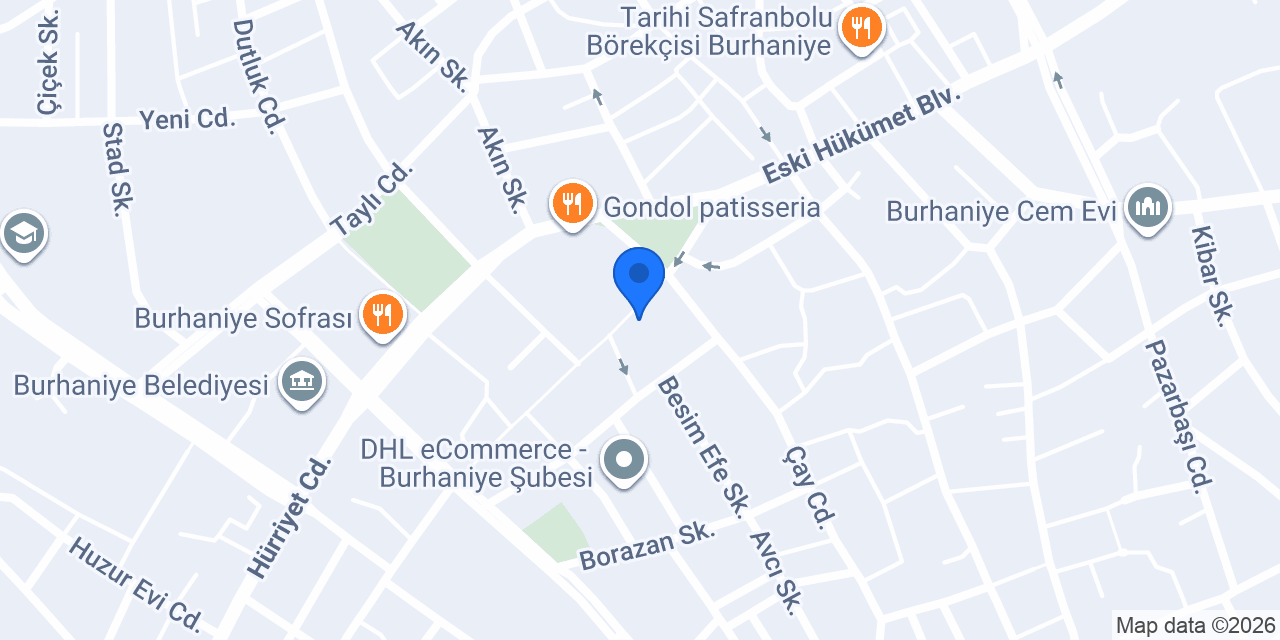 Yener Optik konumu