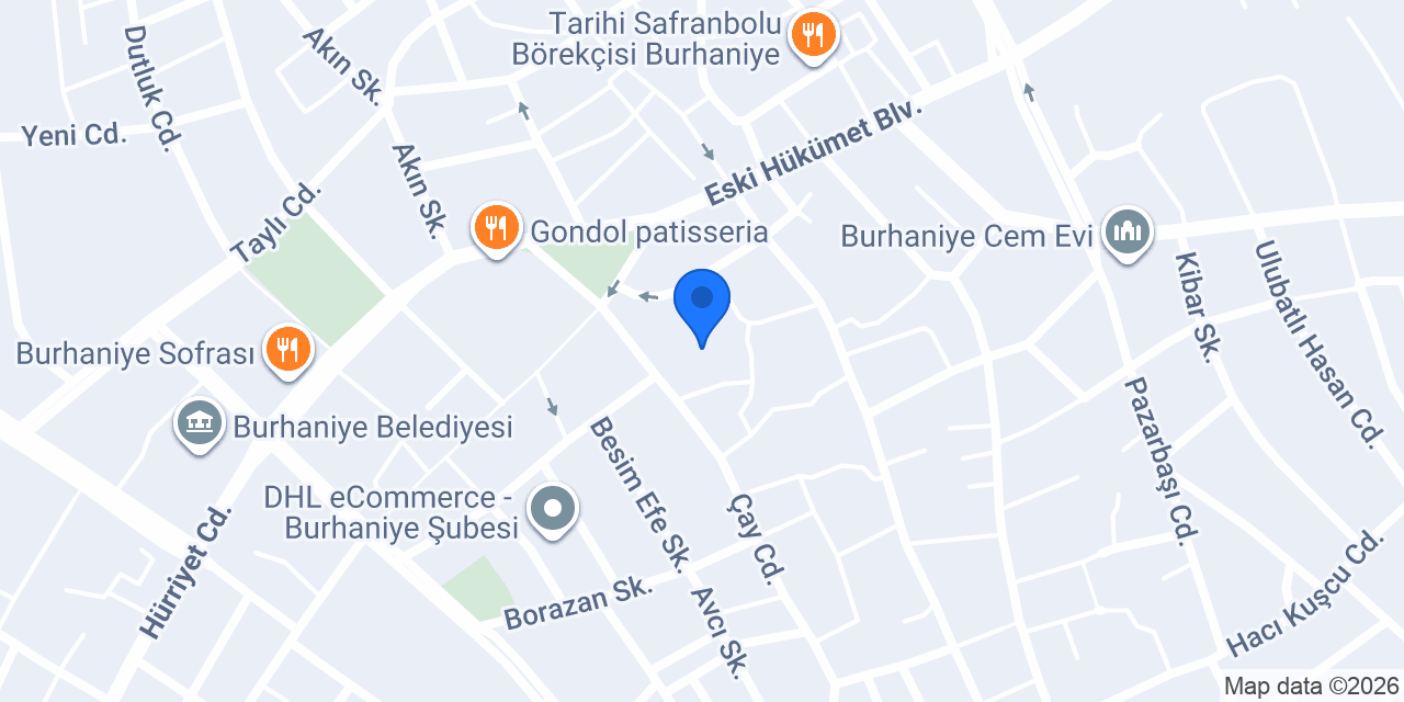 Özen Çay Evi Cafe konumu