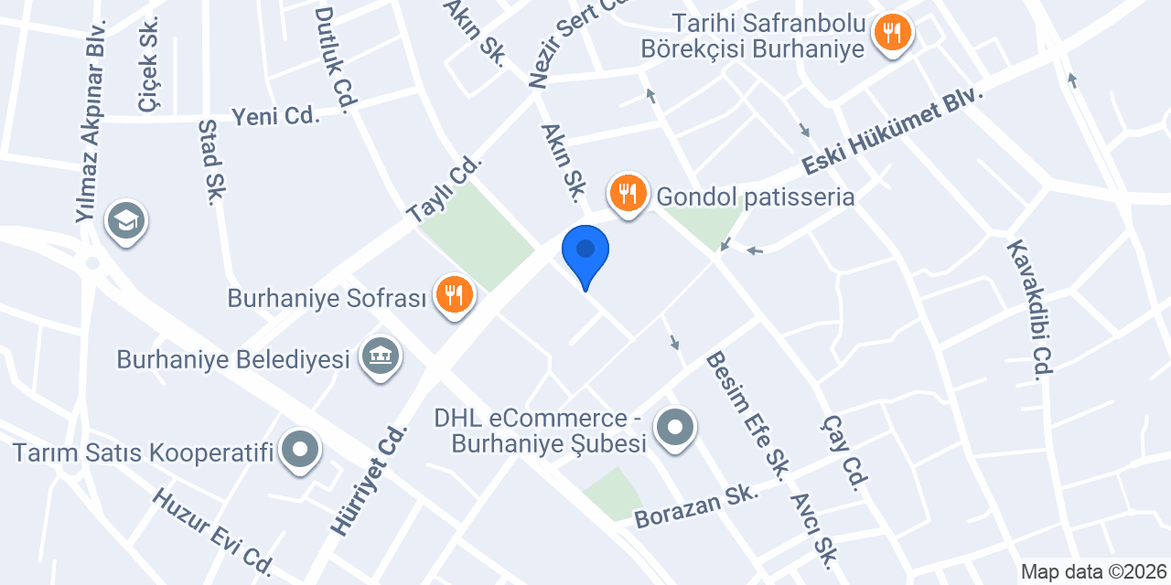 Kardeşler Halı Mobilya konumu