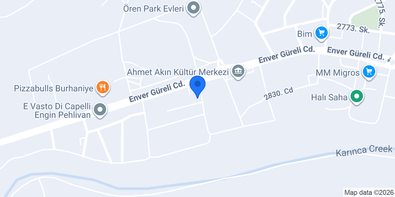 Körfez Rota İnşaat konumu